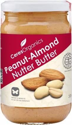 Ceres Organics Peanut-Almond Nutter Butter 300g