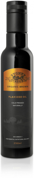 Stoney Creek Organic Brown  Flaxseed Oil 250ml