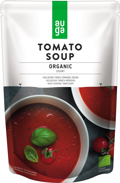Auga Organic Tomato Soup Creamy 400g