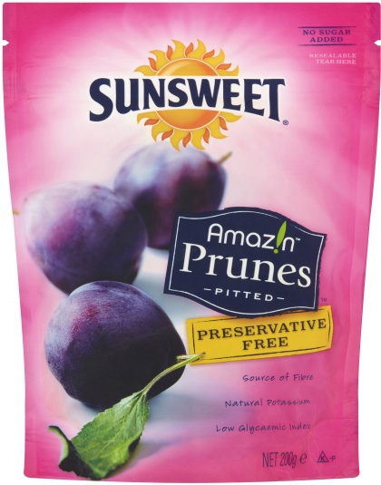 Sunsweet Pitted Prunes G/F 200g