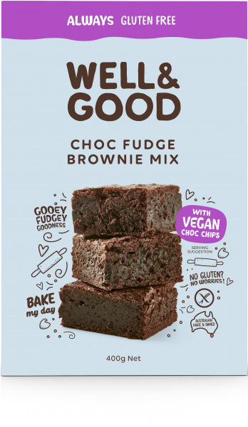 Well And Good Choc Fudge Brownie Mix G/F 400g