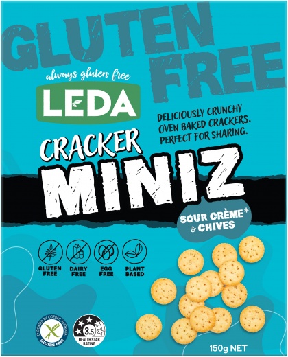 Leda Miniz Sour Creme & Chives Sharepack G/F 150g