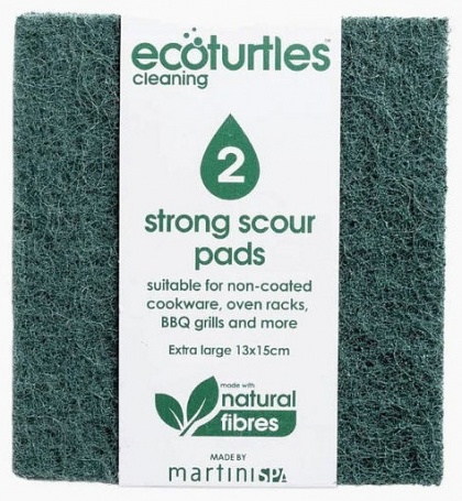 EcoTurtles 2PK Scourer Pads