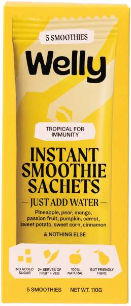Welly Tropical for Immunity Instant Smoothie 5-Pack
